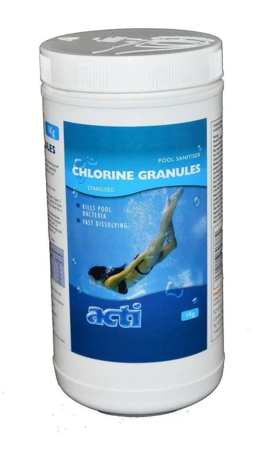 Stabilised Chlorine Tablets 1kg ( small 20g tablets )